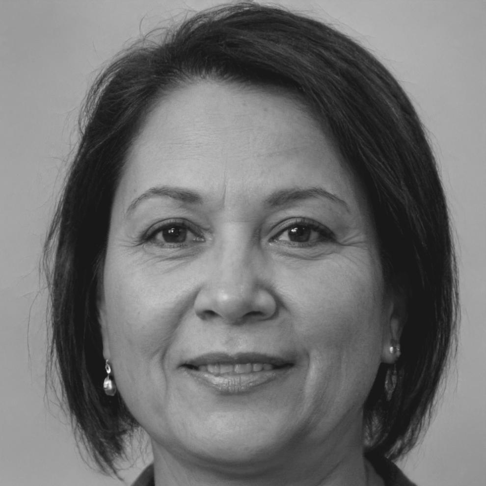 Retrato de Eira Sousa, instructora de hojas de cálculo